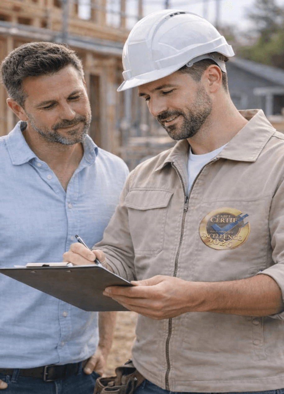 Professionnel CERTIF avec client